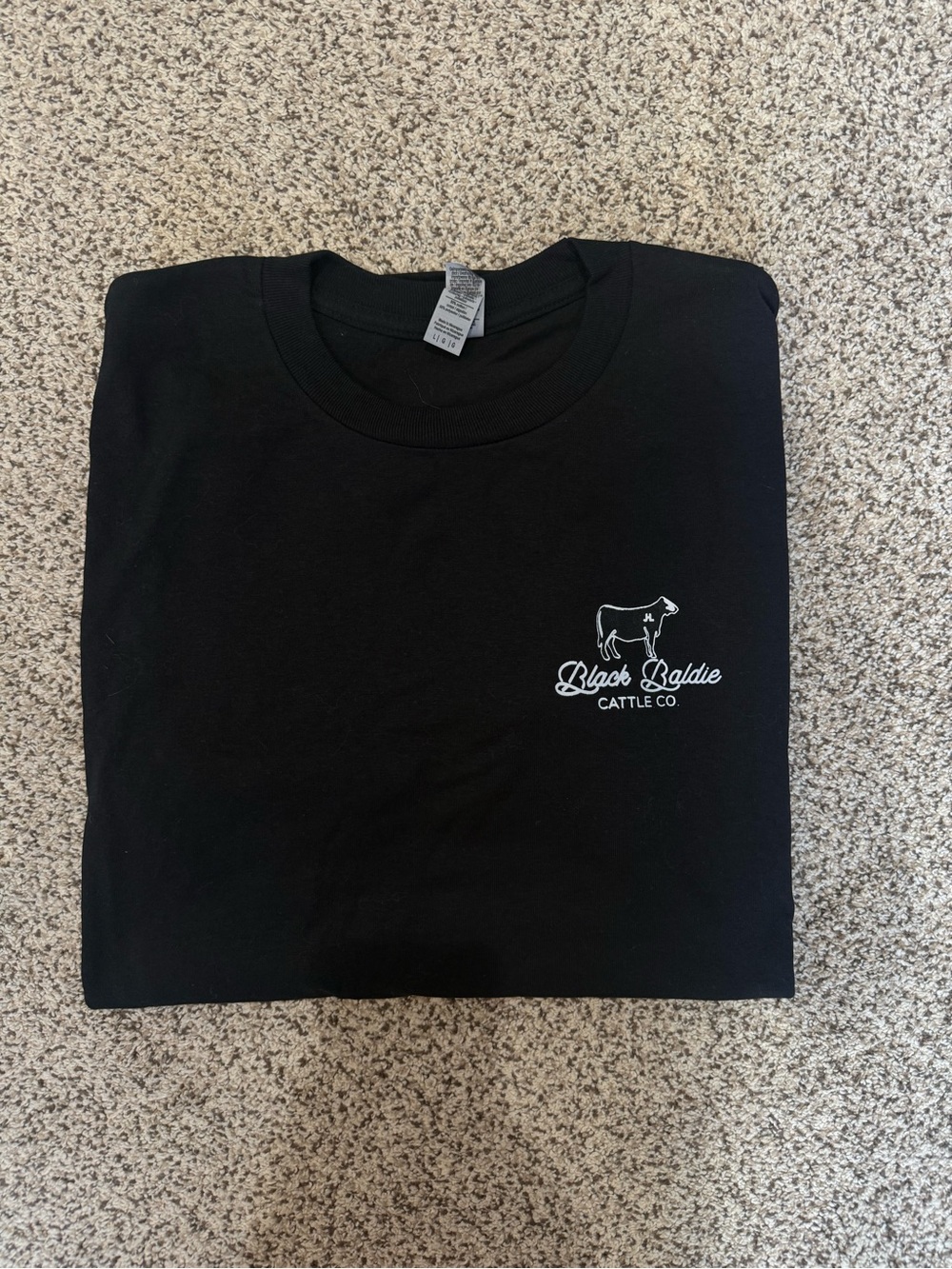 Western Black Baldie Cattle Co. Short Sleeve Tee